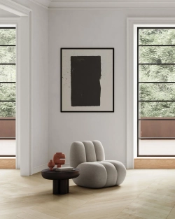 Стол 101 Сopenhagen Crown Table, Low, Burned Black, черный