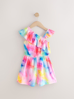 Комбинезон летний для девочки Next AN4-269, Розовый, Синий