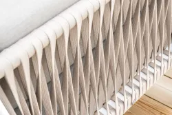 "Касабланка" лаунж-зона плетеная из роупа 4-местная, цвет бежевый