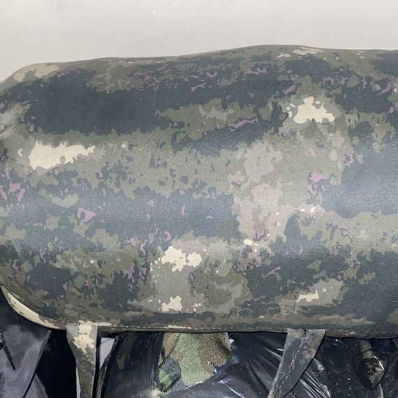 Армейский спальный мешок с капюшоном со стяжкой на 2-х фиксаторах