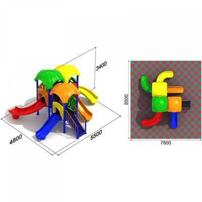 Детский игровой комплекс «Природный Фонтан»