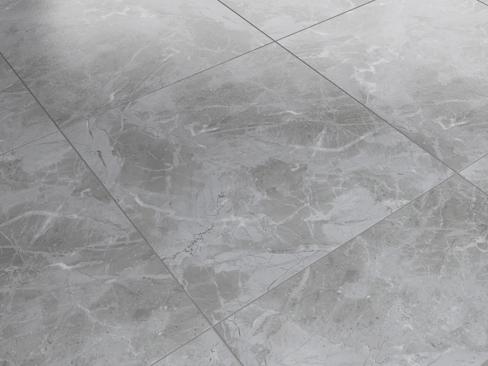 Керамогранит Grasaro Softmarble 60x60 см 1.8 м² лаппатированный цвет серый