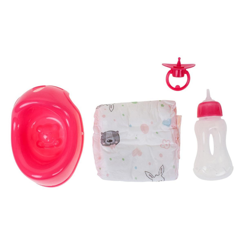 Пупс функциональный с аксесс., короб. YL1962E