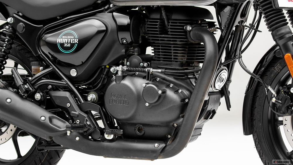 Royal Enfield Hunter 350 Rebel Blue