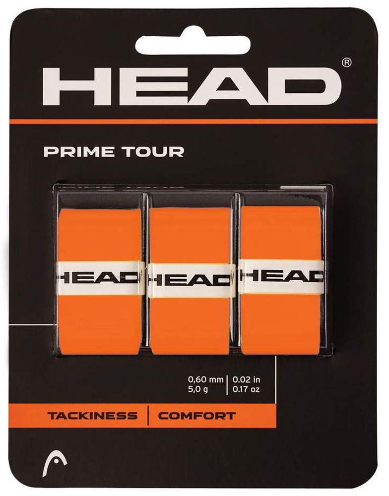Теннисные намотки Head Prime Tour (3P) - orange