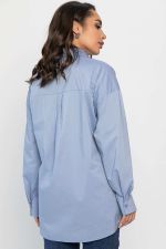 Рубашка Антария (серо-голубая) Б14190-5М LT Collection