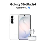 6.3" Смартфон Samsung Galaxy S26 12/256Gb,  SM-S942B,  NFC,  AMOLED,  120Гц,  4300мAч,  белый