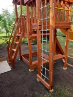 Детский игровой комплекс Савушка "Мастер" - 3 (с окраской) горка 3м