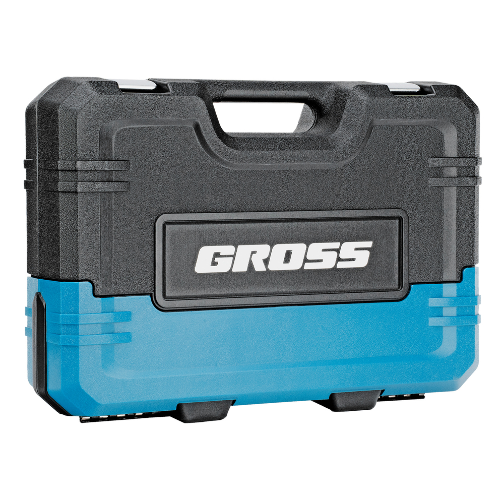 Набор инструментов, 1/4", 1/2", CrV, 120 зубьев, 82 предмета Gross