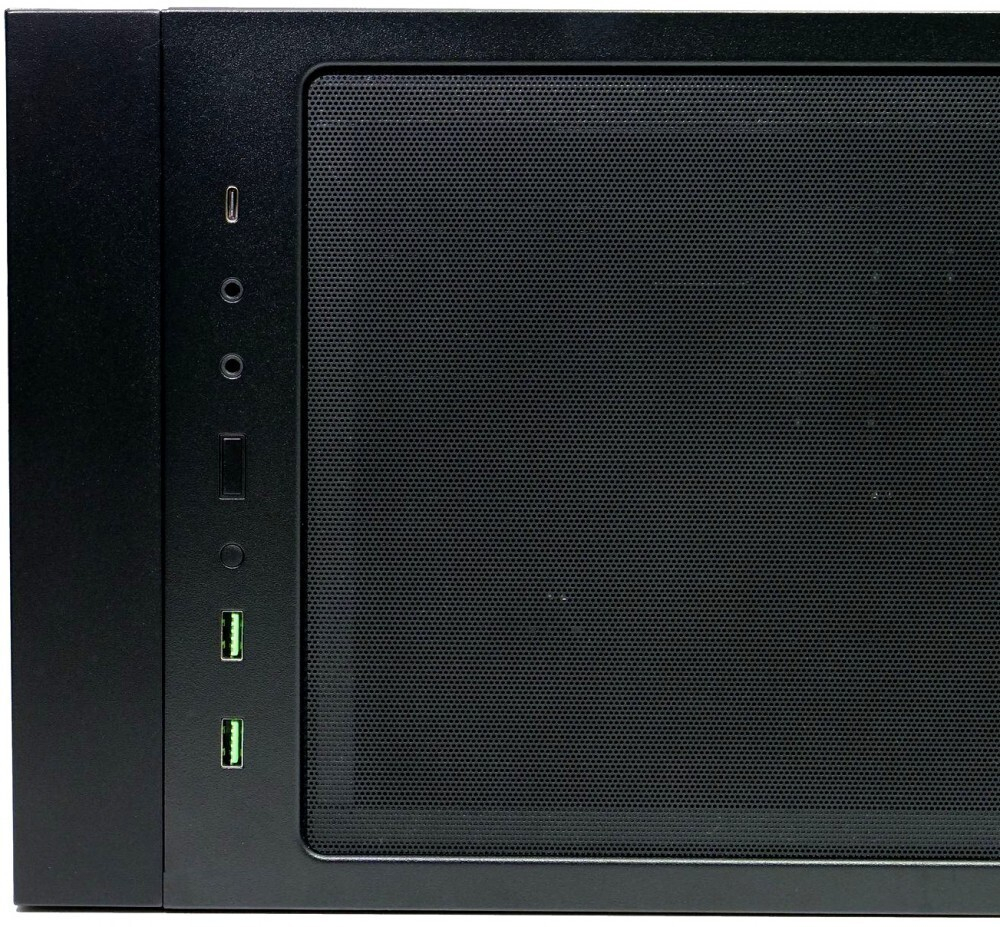 Корпус Razer Tomahawk A1 mATX, E-ATX, Mini-ITX, ATX, Midi-Tower, без БП, с окном, подсветка, 2xUSB 3.0, Audio, USB Type-C RTL