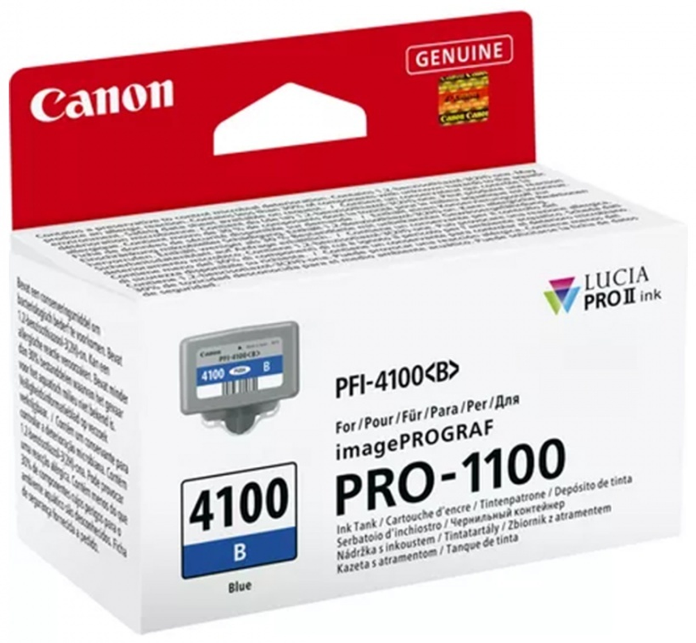 Картриджи Canon PFI-4100 синий