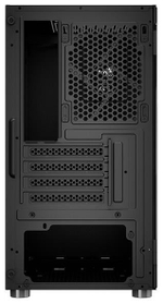 Корпус mATX AeroCool CS-111-G-BK-v1