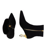 Кожаные ботильоны Kat Maconie - черный(ICHIGO)