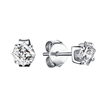 Серьги пуссеты Серебро