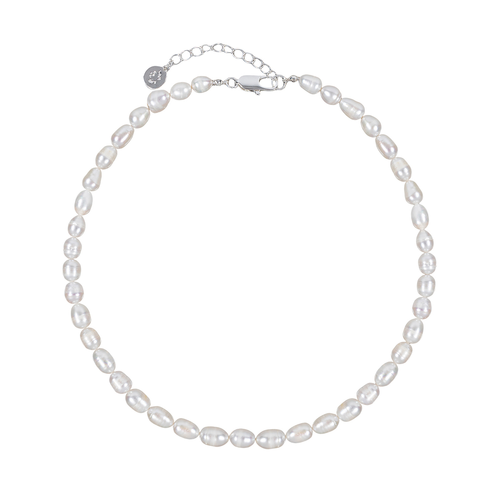 Колье Fiore Luna String of Pearls Сarabiner BL4514 S