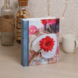 Фотоальбом Image Art IA-200PP серия 384 Цветы термосварка 50 листов 200 фотографий размер 10х15