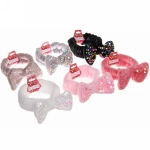 Повязка на голову «Beauty - Star», микс 6 цветов, 17,5*5см ( упаковка белый ZIP пакет )