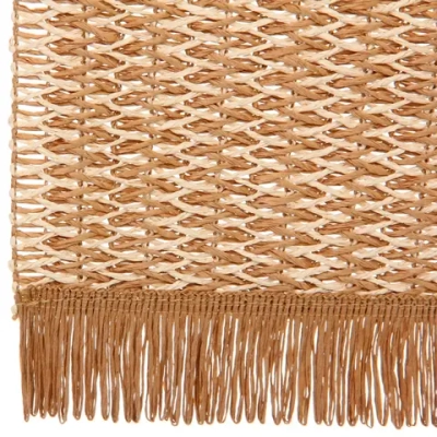 Салфетка на стол 30*45см «Бохо» плетеная, кофейная