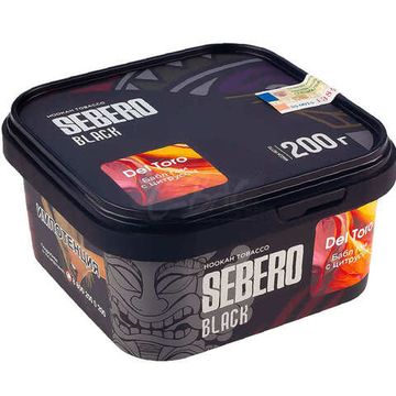 Sebero Black (Бабл гам с цитрусом), 200 гр.