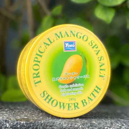 Солевой скраб для тела с манго Tropical Mango Spa Salt Shower Bath Yoko
