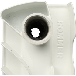 ROMMER Plus 200 12 секций радиатор алюминиевый (RAL9016)