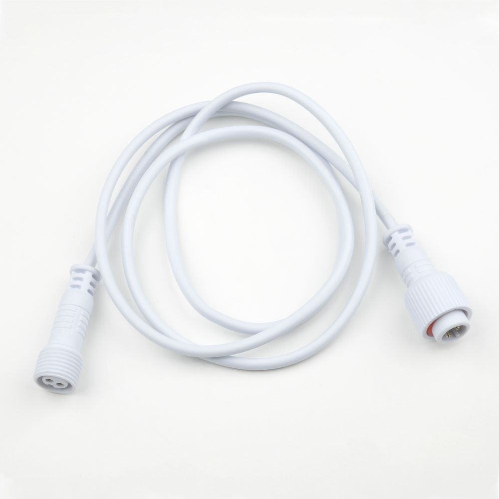 UCX-PP2-Y90-100 WHITE 1 STICKER Провод для подключения светильников ULY-P9x между собой. 100 см. Белый. ТМ Uniel