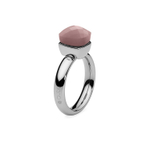 Кольцо Qudo Firenze Dark Rose Opal 17.2 мм 610085 R/S