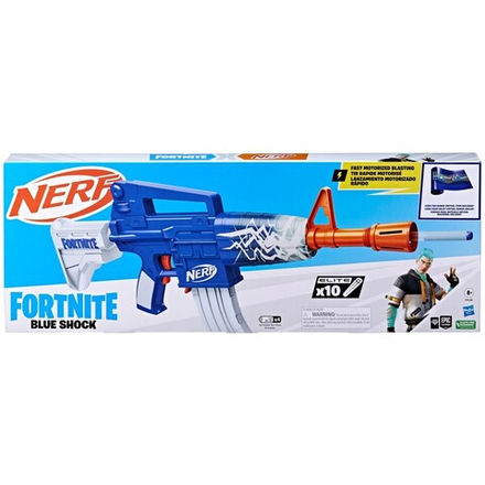 Hasbro Nerf Elite - Fortnite Blue Ударная пусковая установка + стрелы F4108 / артикул   F4108  / GTIN 5010996119209