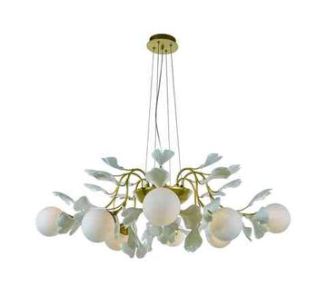 2740A/8 SPAY PAINT BRASS+WHITE (1) Люстра NW