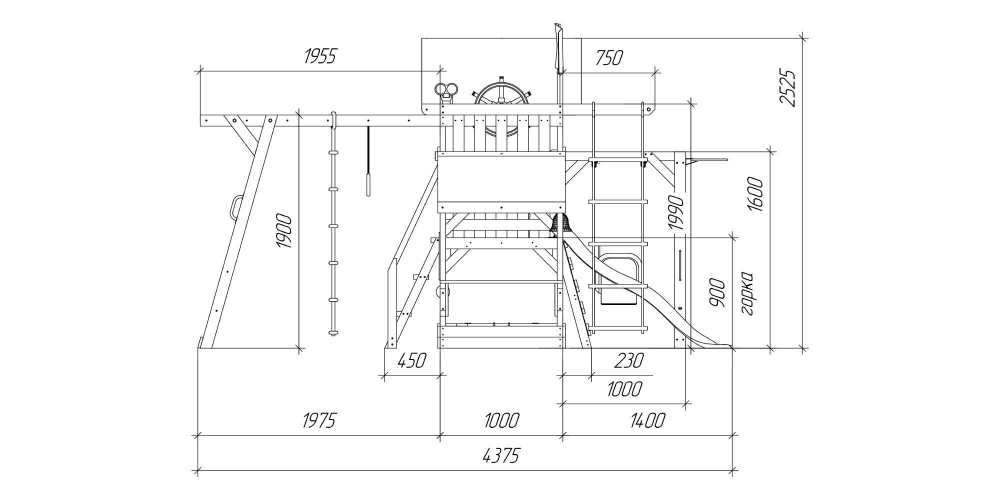 Детская площадка Савушка Тусун - 14 (розовый)