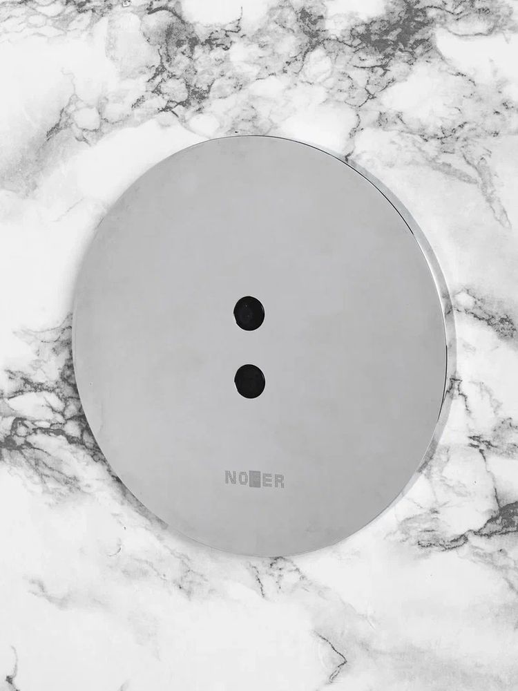 Смыв сенсорный встраиваемый для писсуара алюминий NOFER 07280.B глянцевый