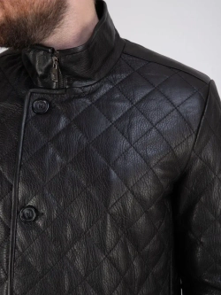 Куртка кожаная из натуральной кожи демисезон