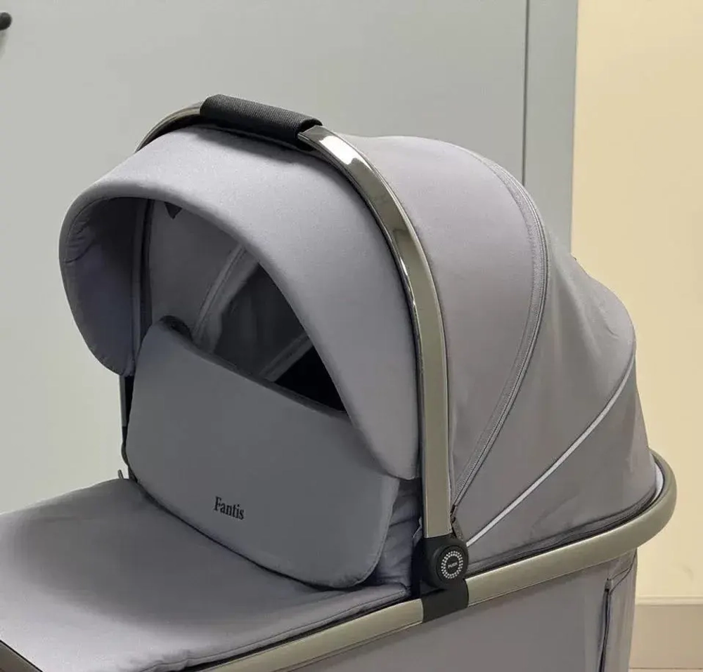 Детская коляска Luxmom 777 2в1 серая