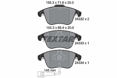 TEXTAR - 2433301