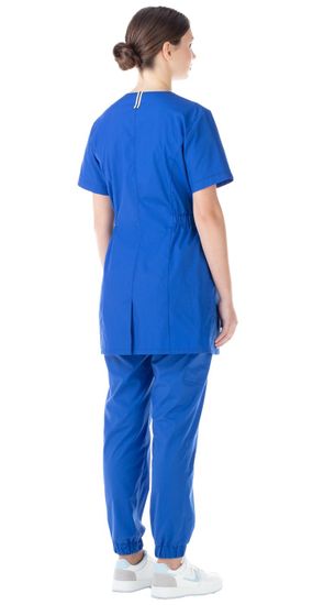 Блуза женская "Лэйн" (василек)