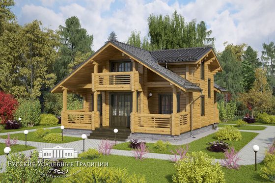 Строительство домов из профилированного бруса в Заокском