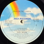 Gary Moore ‎– Back On The Streets (Англия 1981г.)