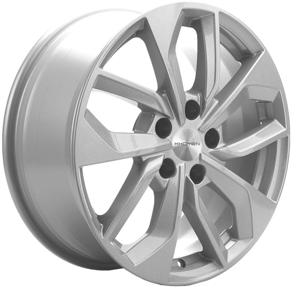 Khomen 1703 7x17 5x112 ET 40 Dia 57.1 (silver)