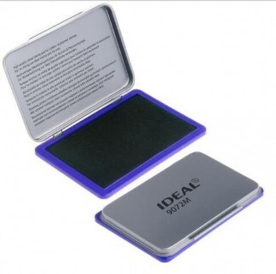 Штемпельная подушка Ideal 9072М 70х110мм металл