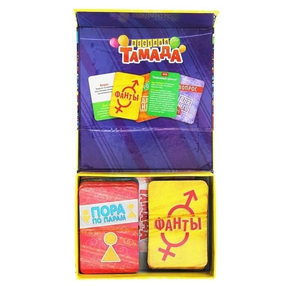 Игра с карточками "Веселый тамада"