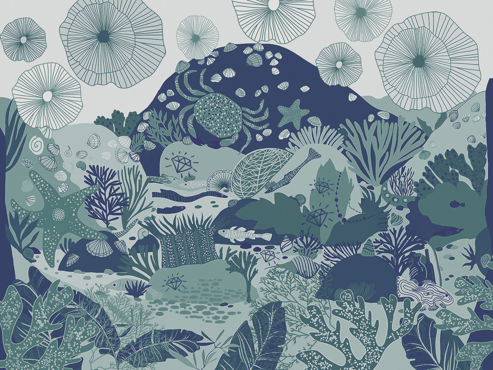 Дизайнерские обои Wall Street La-La-Land