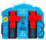 SKI-N-GO связки для горных лыж  643VZ-TL17 red green blue yellow 60-95 M