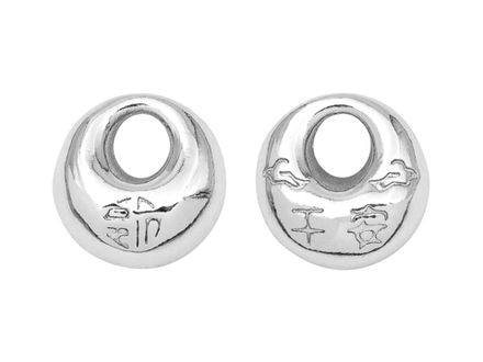 Круглая подвеска 12мм с иероглифами