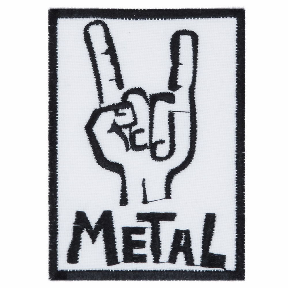 Нашивка Metal коза (023)