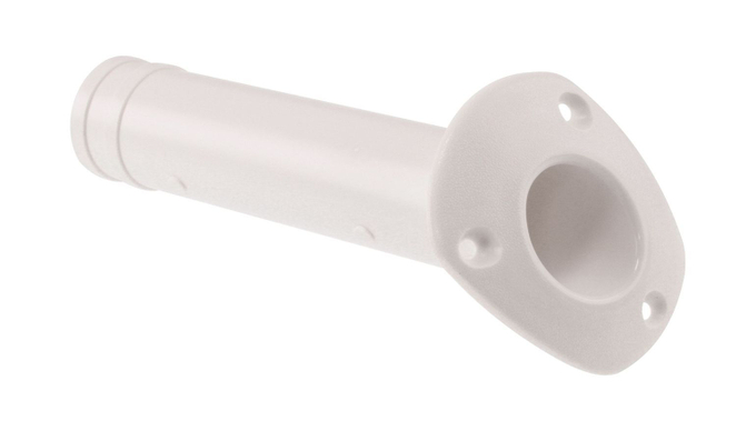 Держатель спиннинга 40х240 (пластик) белый