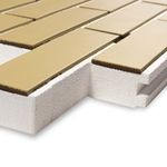 Термопанель ППС Cerrad Piaskowa Gladka - 1020х455 мм