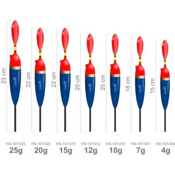 Поплавок Helios (HS-107-025)