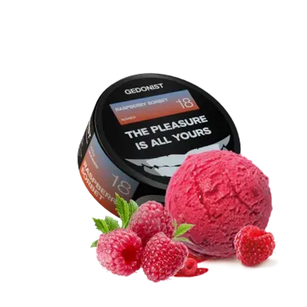 Gedonist Raspberry sorbet (25g)