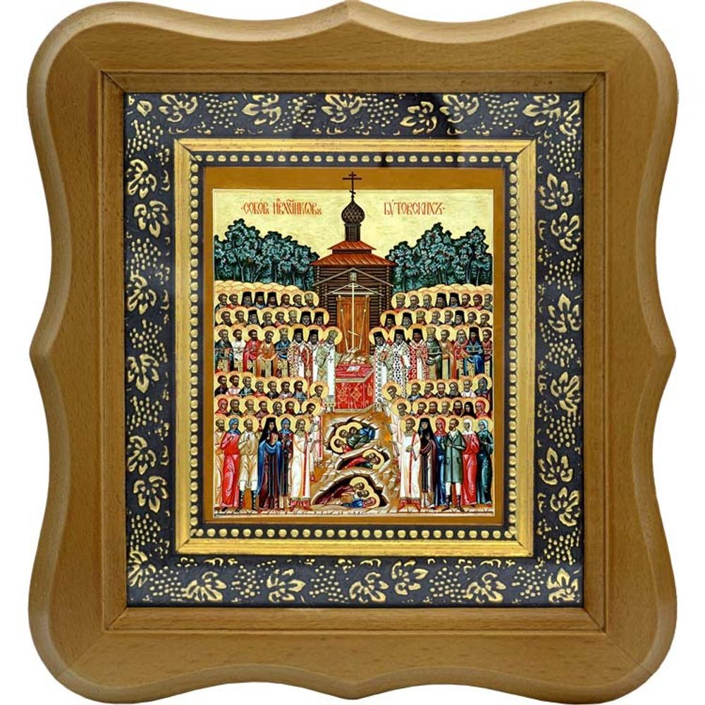 Собор Новомучеников Бутовских. Икона на холсте.