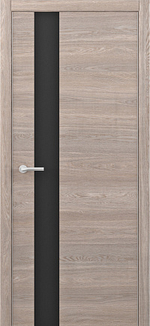 Межкомнатные двери Status G, Арт-шпон с алюминиевой кромкой, Дуб карамельный